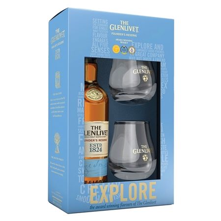 Glenlivet Founder's Reserve Single Malt Whisky Giftbox