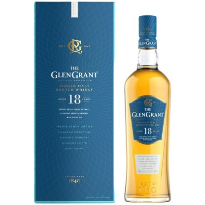Glen Grant 18 Ani Single Malt Scotch Whisky