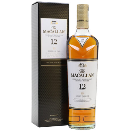 Macallan 12 Ani Sherry Oak Single Malt Scotch Whisky